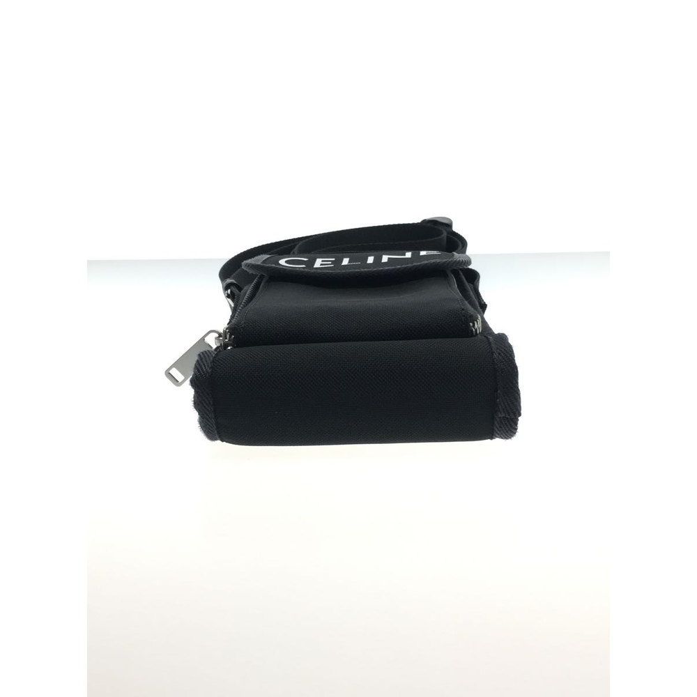 Celine Pouch Polyester Plain Black - image 6